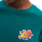 camiseta-hydroponic-naruto-group-color-verde-manga-corta-Serigrafiado en el pecho y la espalda-colaboración-oficial-Hydroponic-Naruto