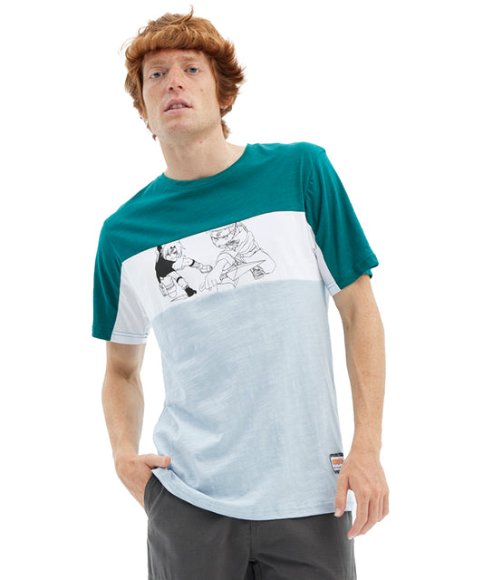 camiseta-camiseta-hydroponic-naruto-kunai-tres-colores-serigrafia-en-el-pecho-100%-algodón-130-grm