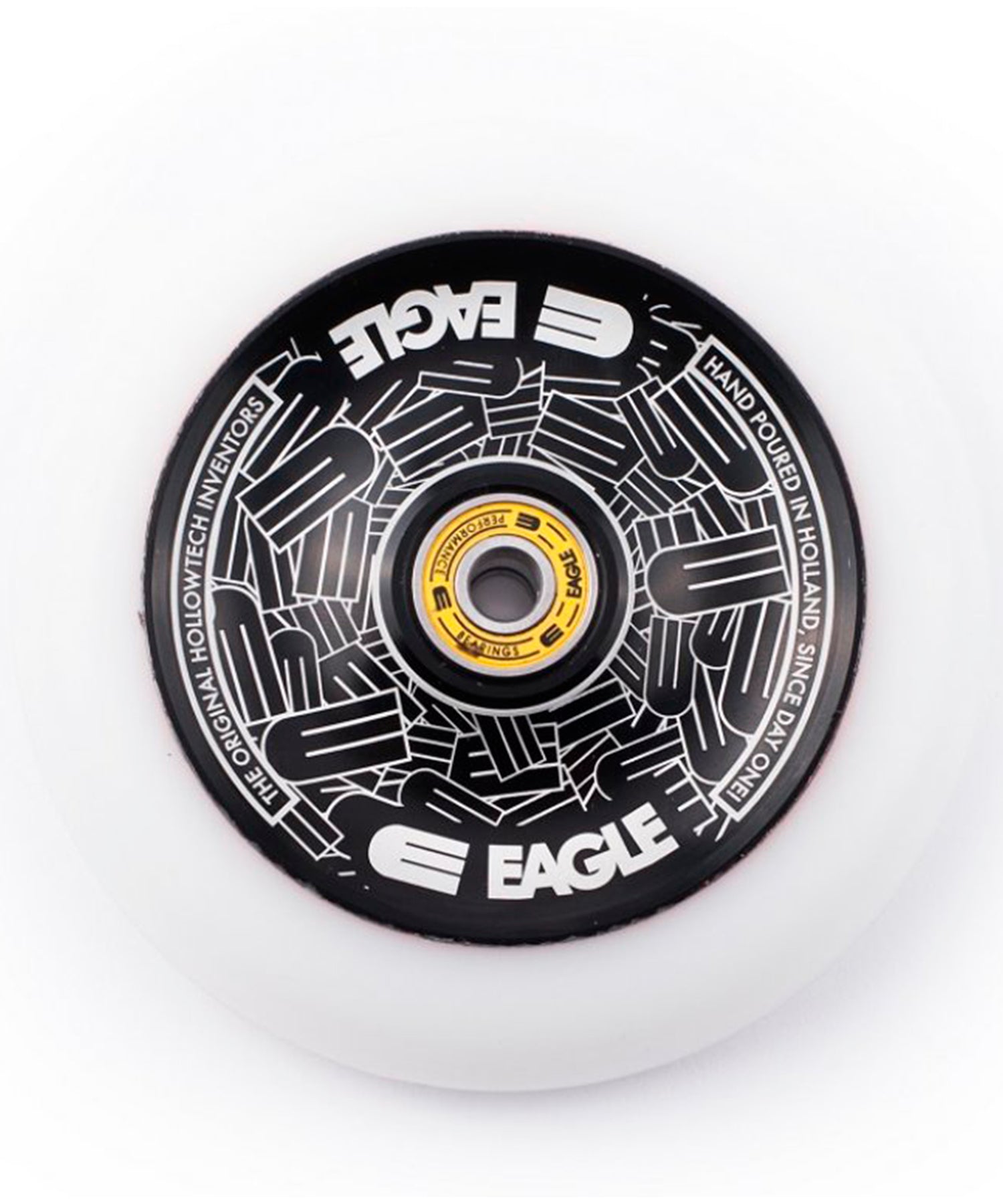 eagle-supply-rueda-para-scooter-hollow-tech-115mmx24mm-color-blanco-negro-núcleo-alumínio