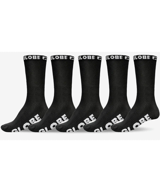 globe-calcetines-boys-blackout-crew-color-negro-pack-de-5-pares-calidad-y-dureza-globe