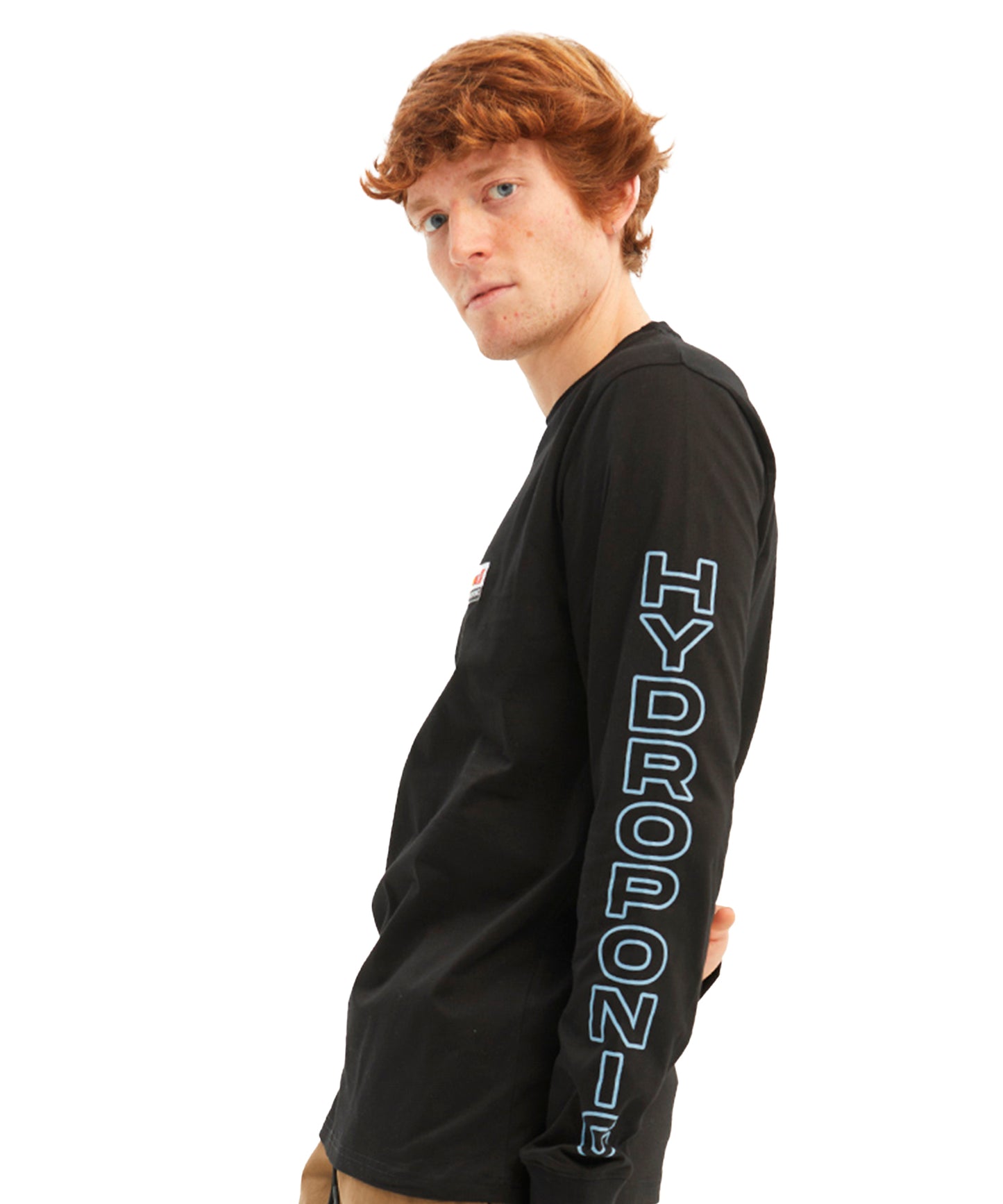 hydroponic-camiseta-de-manga-larga-dragon-ball-z-saiyan-3-color-negro-algodón-100%-logo-pequeño-en-el-bolsillo-y-estampado-en-la-espalda-y-mangas