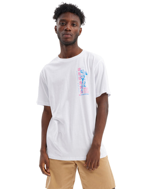 hydroponic-camiseta-naruto-kakashi-color-blanco-serigrafía-naruto-en-el-pecho-manga-corta-algodón-100%
