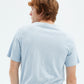 hydroponic-camiseta-reaper-color-azul-manga-corta-bolsillo-con-serigrafía-algodón-100%