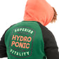 hydroponic-sudadera-con-capucha-karma-color-verde-negro-pequeño-logo-en-bolsillo-estampado-en-la-espalda-capucha-y-bolsillo-central