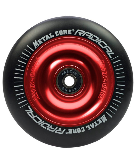 rueda-scooter-metal-core-radical-goma-negra-nucleo-rojo-para street-o-park-elegantes-y-resistentes