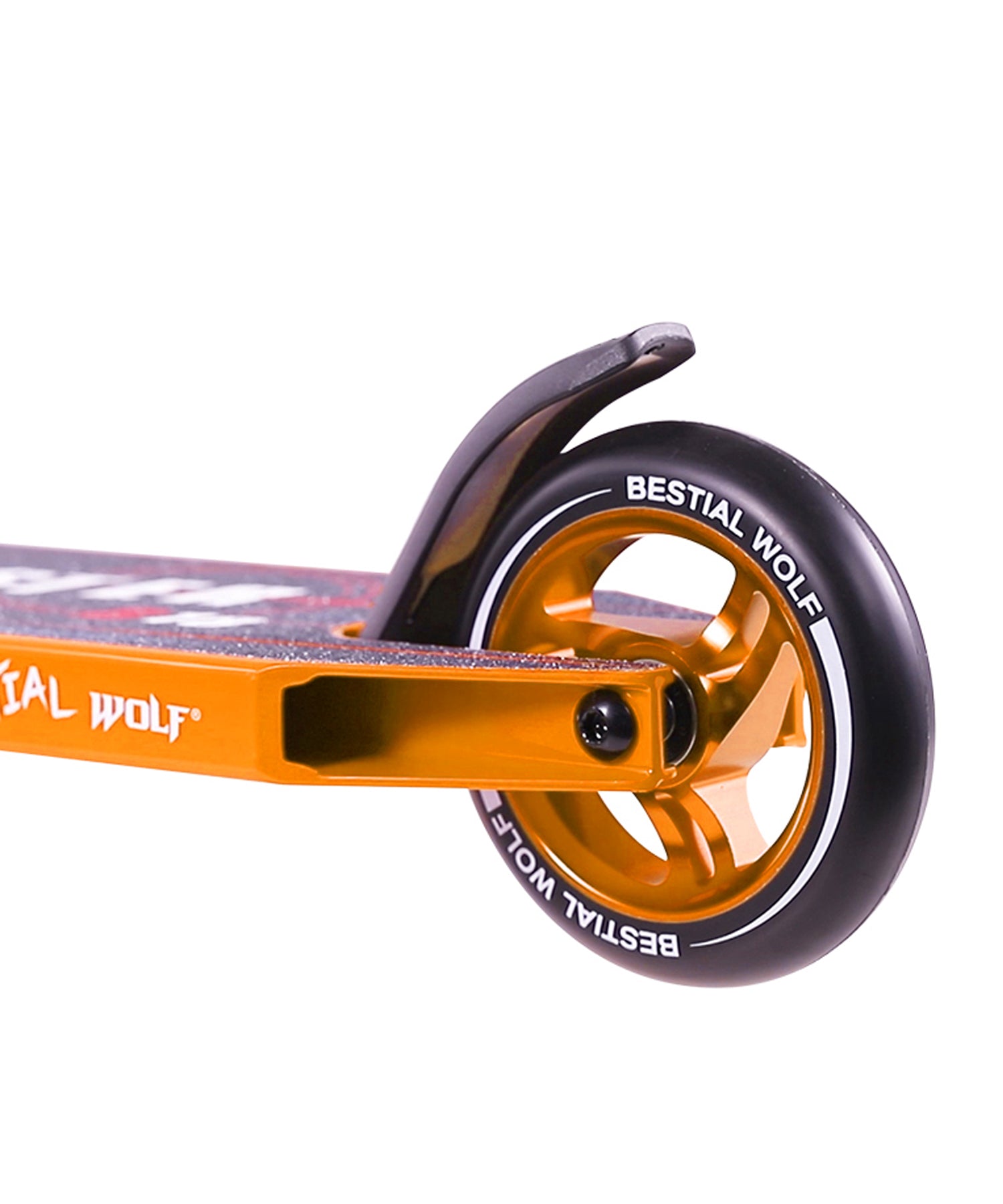 bestial-wolf-scoter-completo-booster-b18-color-naranja-horquilla de aluminio-ruedas-aluminio-modelo-profesional