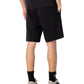 champion shorts-logo-bordado-negro-comodisimos shorts de color negro con logo bordado y hechos de algodón pesado