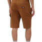 dickies-faiardale-pantalón corto tipo bermuda-color marrón con 5 bolsillos-algodón 100 por 100.