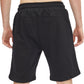hydroponic-pantalon-corto-tipo-jogger-color negro-cintura con cordón ajustable-French Terry - 250gr. 100% Algodón.