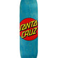 santa cruz-deck-classic dot-blue-tabla de skate-8.5"-cóncavo médio 3D-7 capas de arce norteamericano-INCLUYE LIJA GRATIS