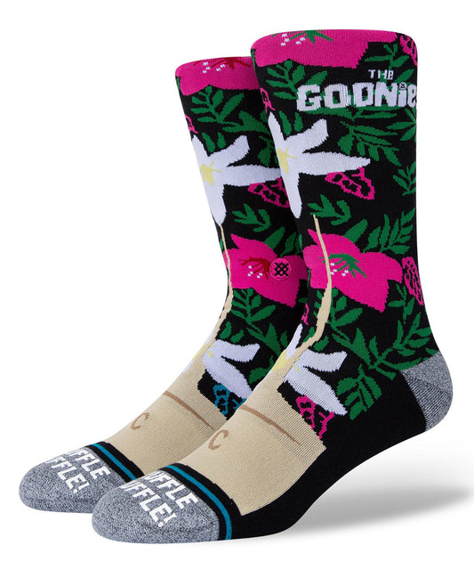 stance-socks-chunk-the goonies-calcetines-únete a Stance -celebra el clásico de culto The Goonies-calcetines ligeros-47% algodón peinado, 29% nailon, 21% poliéster, 3% elastano.
