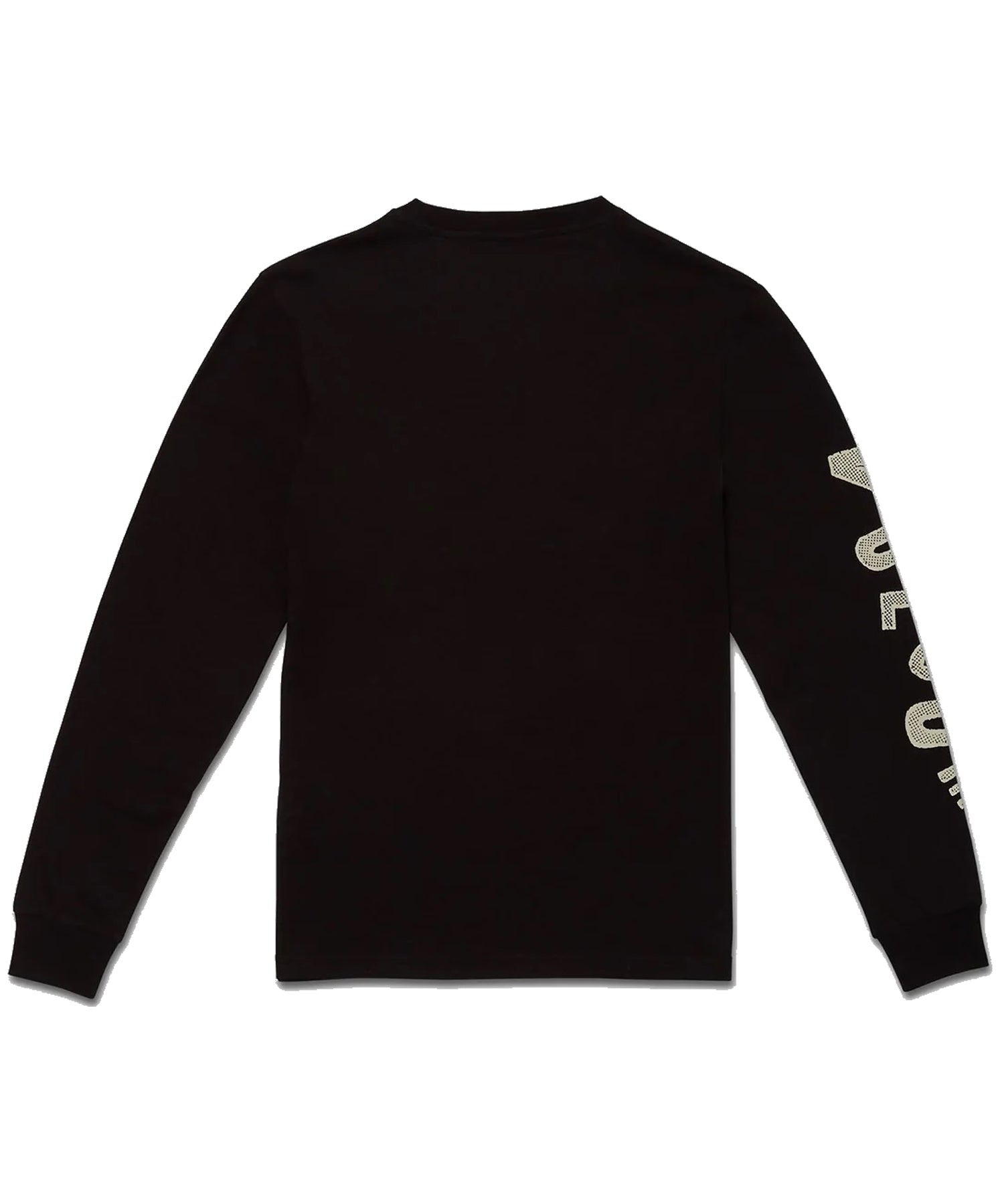 volcom-camiseta-sick-black-Camiseta de manga larga para niños-cuello redondo corte clásico-algodón orgánico-serigrafiado Triple Stone-100%algodón