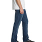 volcom-pantalón-vorta-denim-retro blue-Corte Slim-tiro regular-color azul denim-calidad volcom.