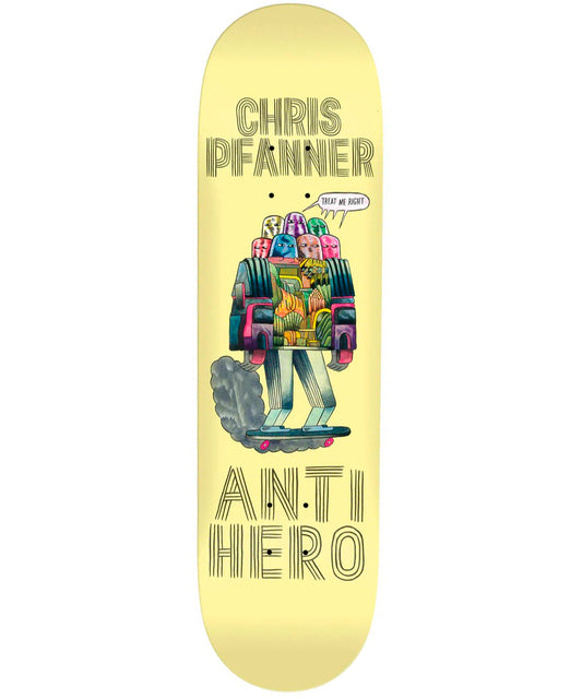 tabla-skate-antihero-chris-pfanner-hug-pavement-806-pulgadas-modelo-profesional-gráfico-espectacular