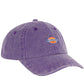 dickies-gorra-hardwick-color-púrpura-6-paneles-logo-dickies-en-el-centro-loneta-resistente-100%-algodón