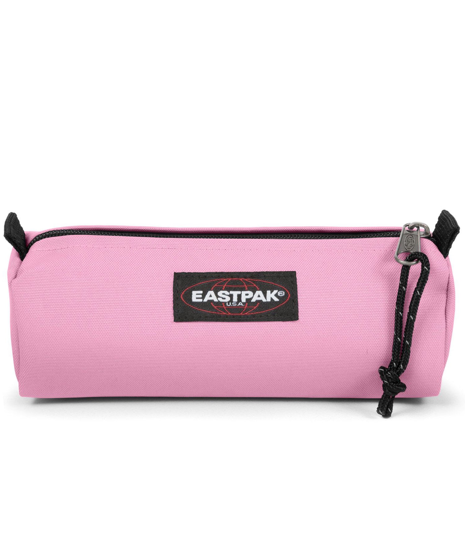 eastpak estuche benchmark de color rosa claro, practico, sencillo, y duradero, cierre con cremallera.