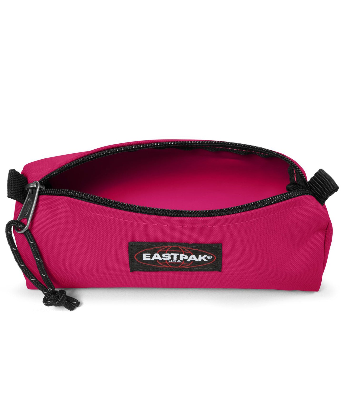 eastpak estuche benchmark de color rosa chilón, practico, sencillo, y duradero, cierre con cremallera.
