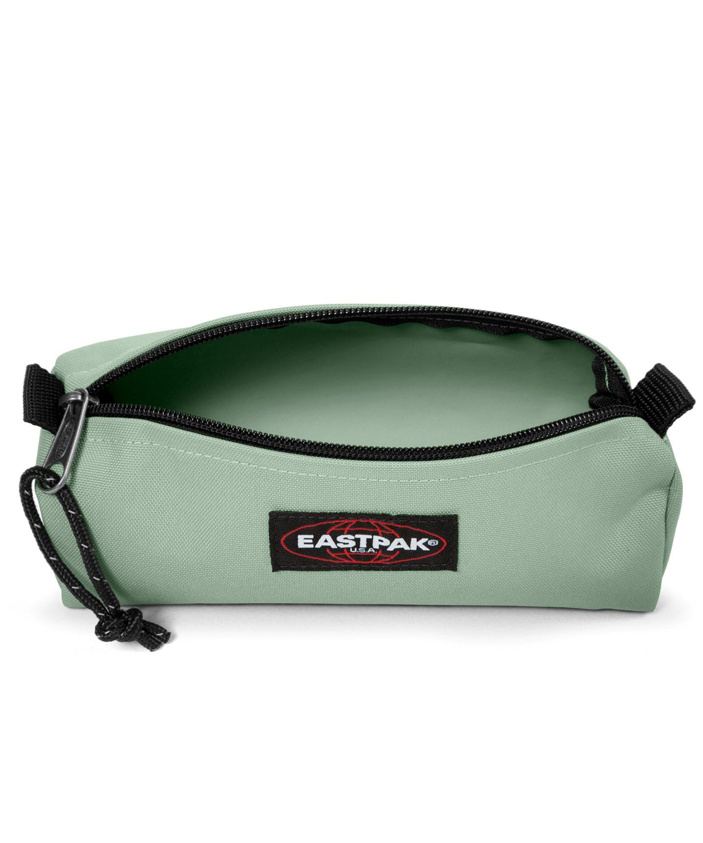 eastpak estuche benchmark de color frosty-mint- practico, sencillo, y duradero, cierre con cremallera.