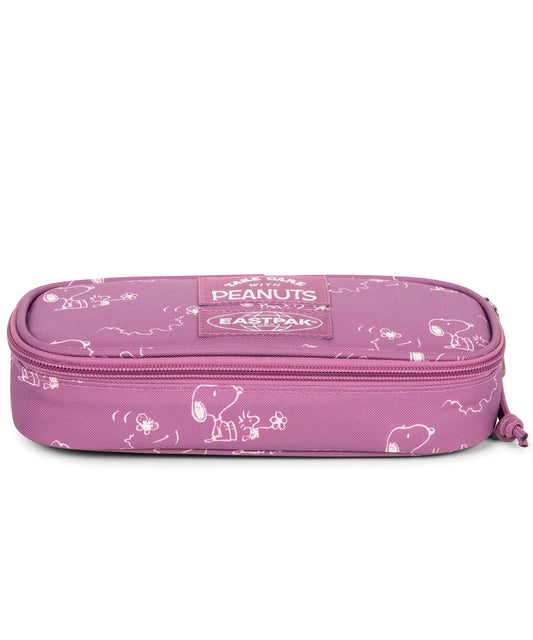 eastpak-estuche-oval-single-colaboración-eastpak-x-peanuts-color-peanuts-pink-para-organizar-tus-cosas-de-oficina