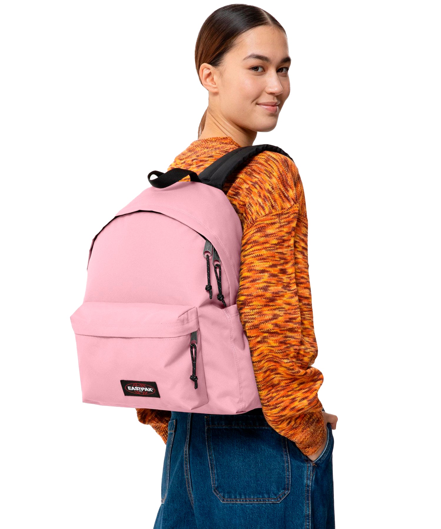 eastpak-mochila-day-pakr-fairy-pink-color-rosa-4-bolsillos-exteriores-uno-interior-para-laptop-100%-Nylon-40-litros-capacidad.