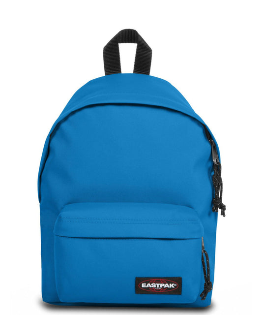 eastpak mochila orbit -xs-azure-blue- la hermana pequeña de la mítica padded pak´r de color azul tejido impermeable y durabilidad garantizada.