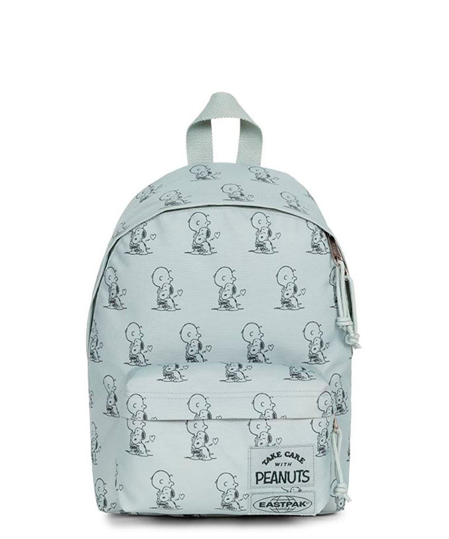 eastpak mochila orbit -xs-la hermana pequeña de la mítica padded pak´r de color verde-menta- tejido impermeable y durabilidad garantizada.