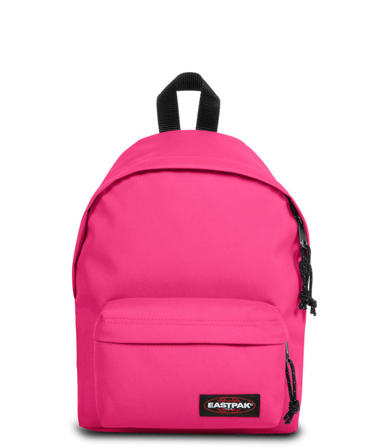 eastpak mochila orbit pink-escape- la hermana pequeña de la mítica padded pak´r de color rosa tejido impermeable y durabilidad garantizada.