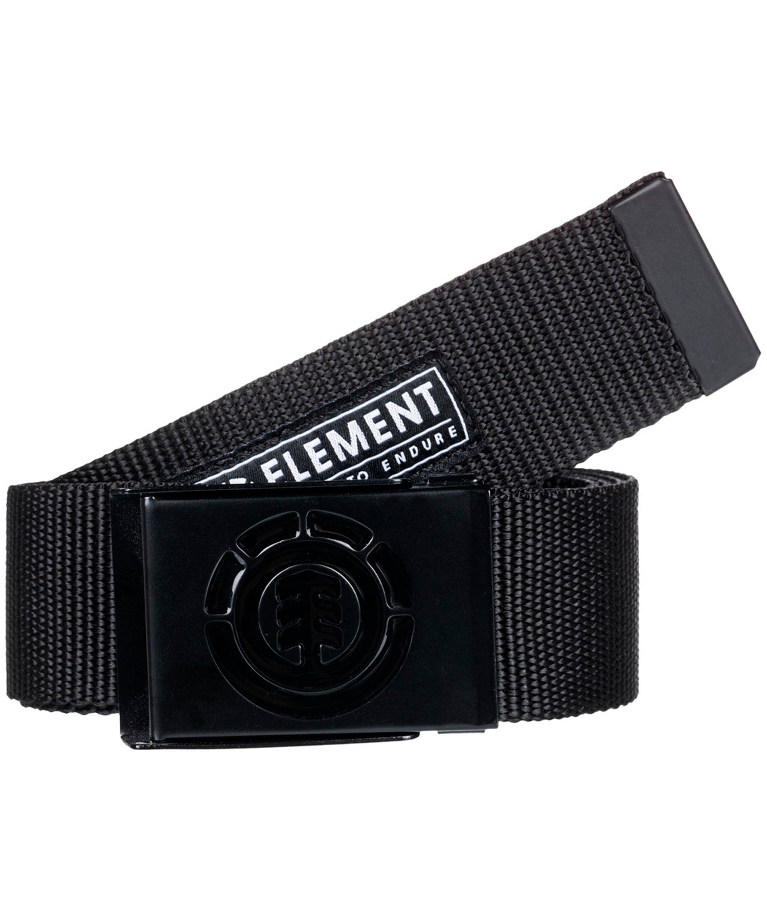 element-cinturon-beyond-color-negro-poliester-y-hebilla-metalica-con-logo-Element-talla-única-hasta-110cm.