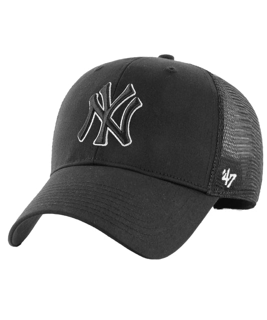 gorra-beisbol-tipo-trucker-brand-47-new-york-yankees-color-negra-malla-transpirable-ajustable-logo-ny.