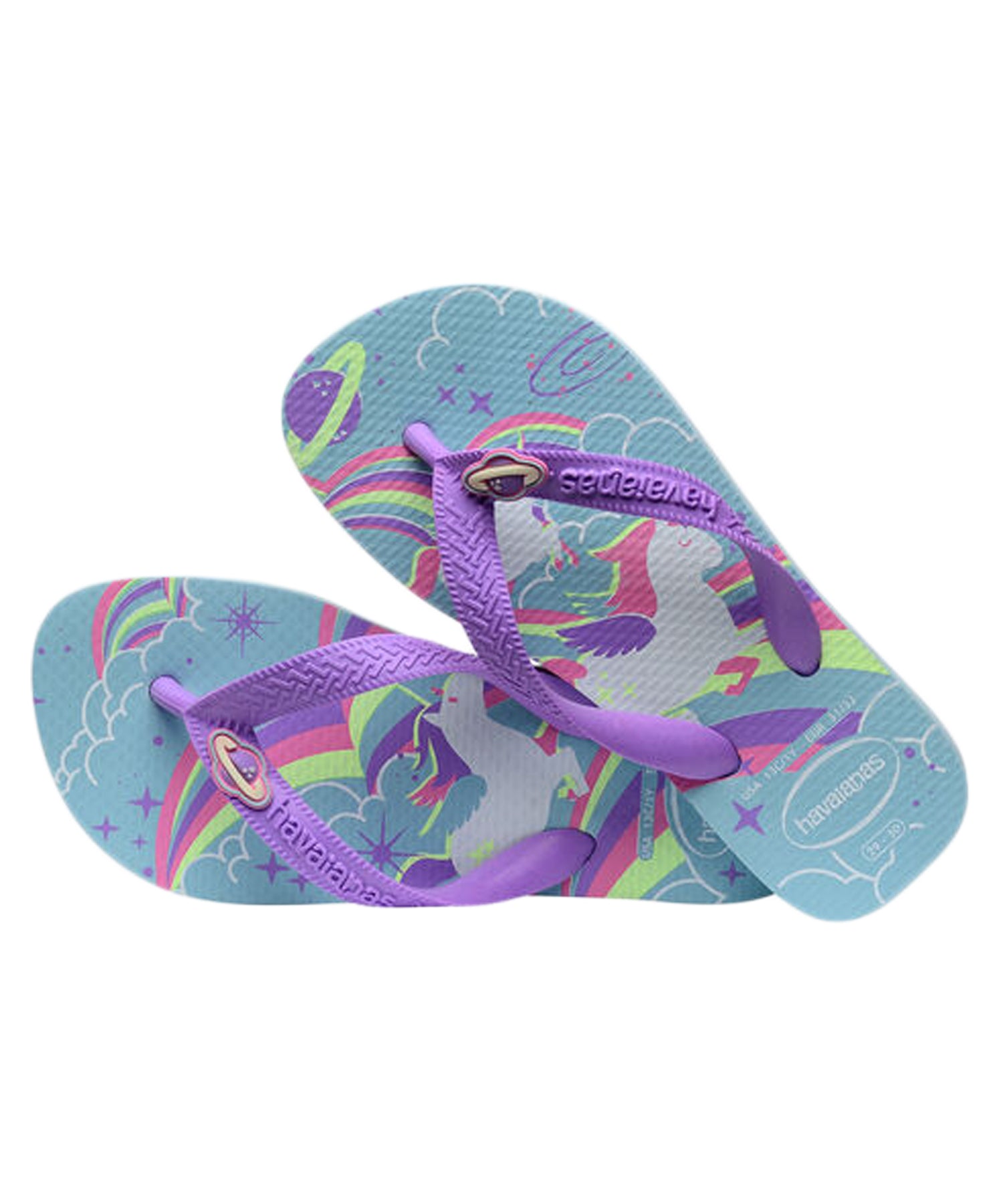 HAVAIANAS CHANCLAS KIDS FANTASY AZUL AGUA SkateSpot10