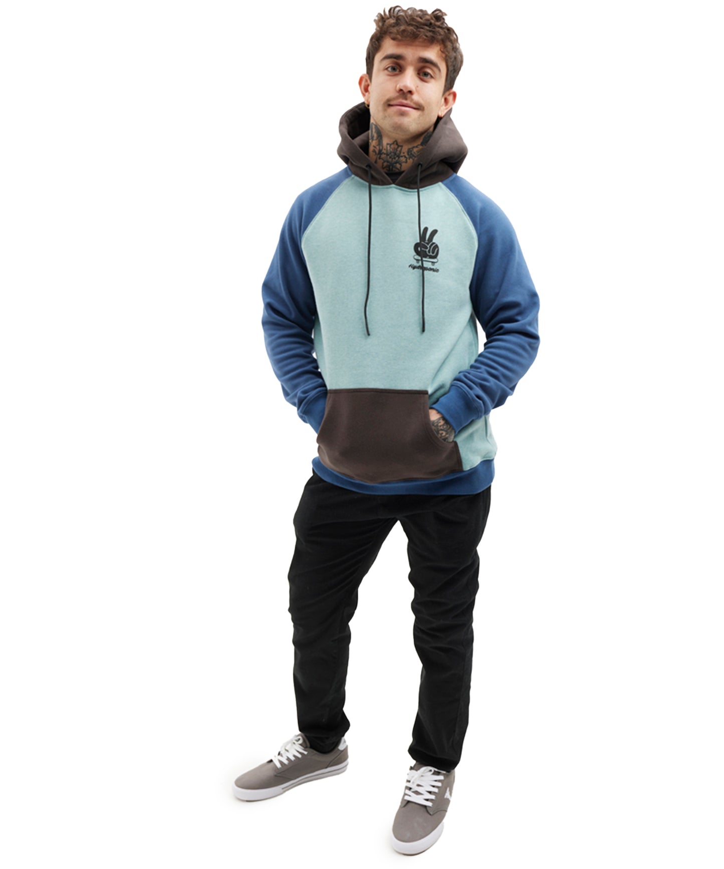 sudadera con capucha de cordón, tres colores, material supersuave,bolsillo tipo canguro.