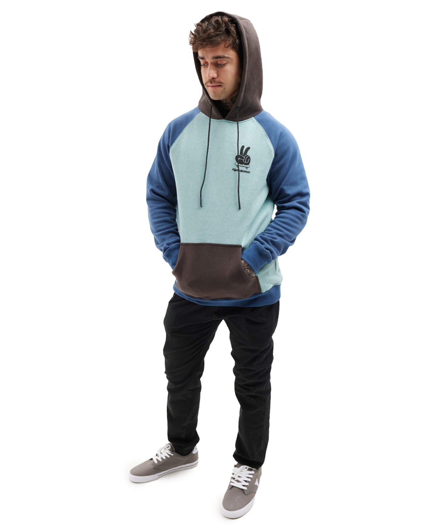 sudadera con capucha de cordón, tres colores, material supersuave,bolsillo tipo canguro.