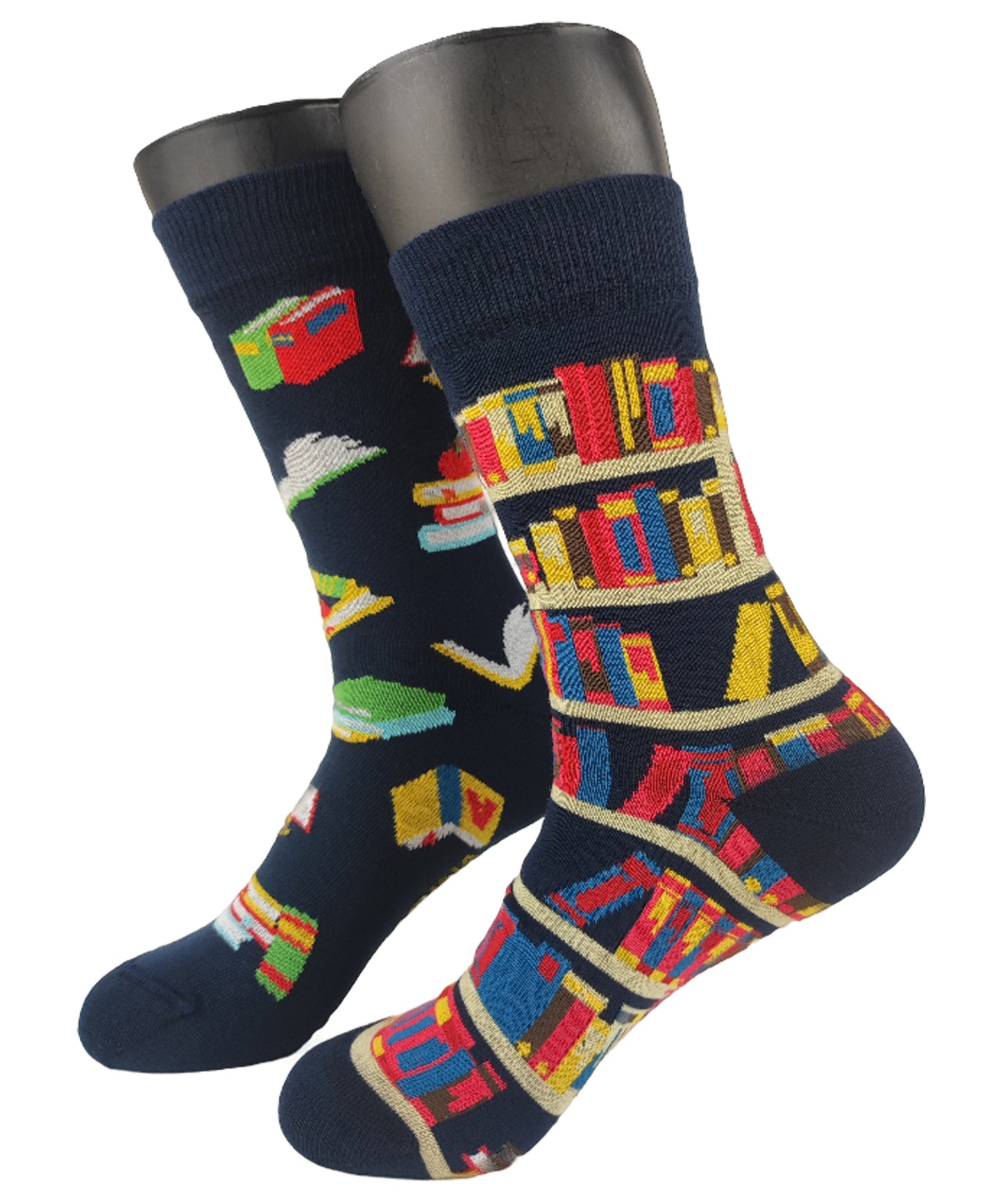llamativos-calcetines-mandarina-socks-bokks-90%-algodón-comodos-estampados-llamatívos