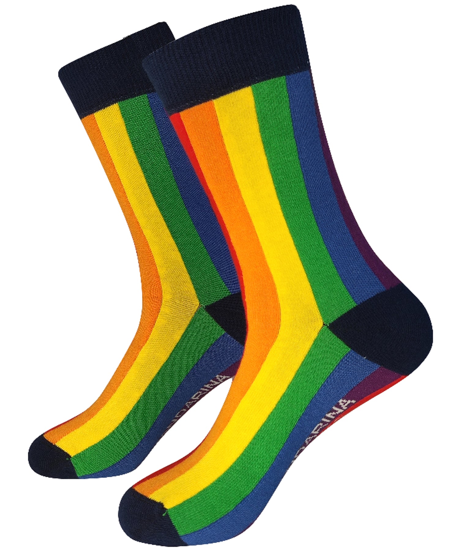 mandarina-socks-calcetines-rainbow-estampado-arco-iris-algodón-90%-comodidad-asegurada.
