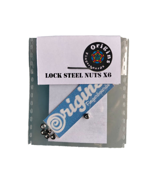 origins-lock-steel-nuts-x6-juego-de-sis-tuercas-autoblocantes-el-accesorio-imprescindible-para-tu-fingerboard