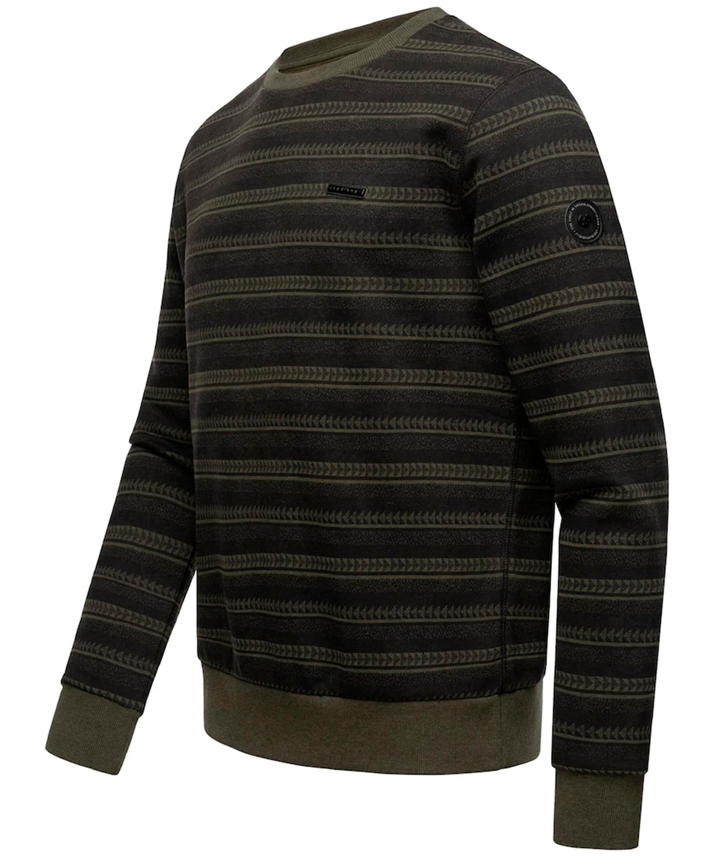 RAGWEAR  SUDADERA HOMBRE INDIE PRINT OLIVE