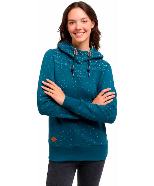 RAGWEAR SUDADERA VEGANA MUJER NUGGIE SWEAT PETROL