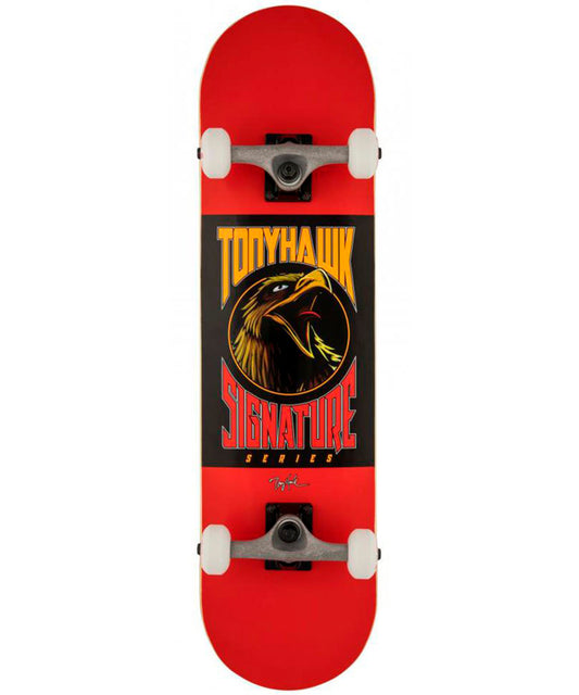tony-hawk-skateboard-completo-semi-profesional-bird-logo-8"-pulgadas-color-rojo-negro-a-punto-para-patinar.