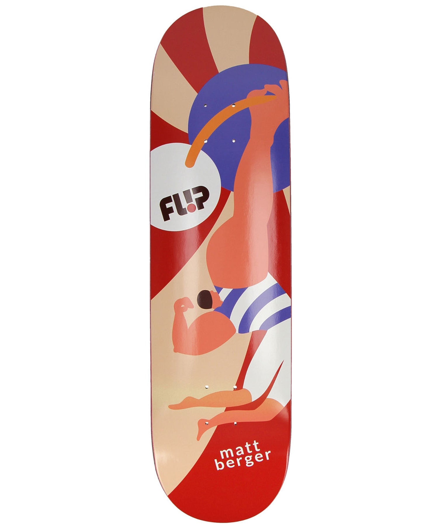 flip-Berger_Kaja-tabla de skate-8,25"-7 laminas arce americano--resina epoxi-dureza y calidad-flip-serie pro matt berger