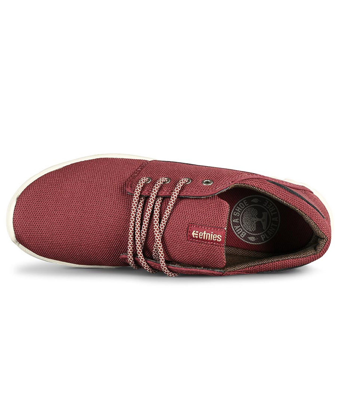 etnies-zapatillas-scout-burgundy-color granate-ligera-extremadamente comoda-malla transpirable-interior totalmente forrado-suela sti.
