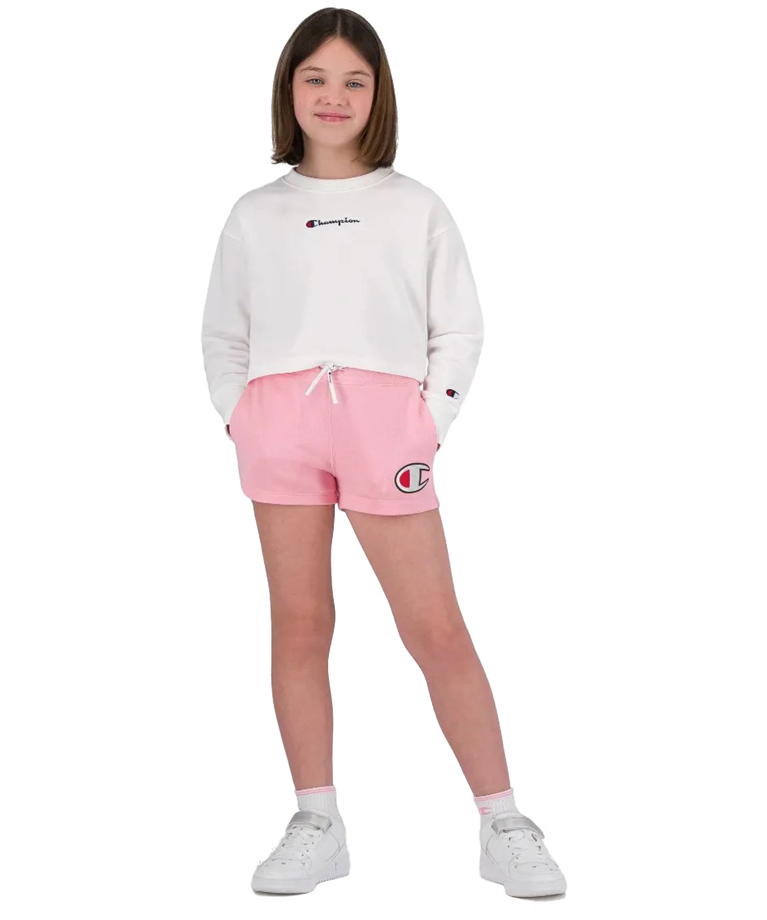 Champion sweater 2025 and shorts infantil