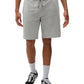 dickies pantalon corto de color gris cintura elastica con cordón y pequeño logo dickies en la pierna-tejido tipo chandal.