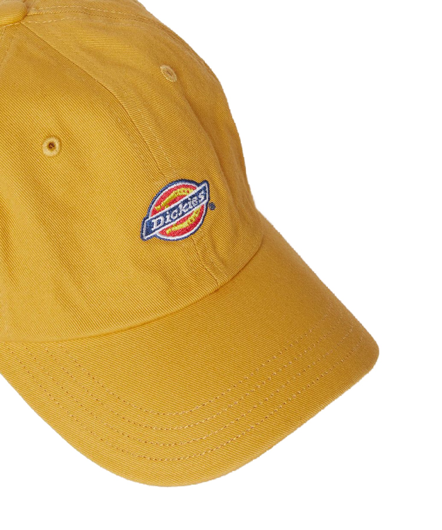 dickies-gorra-hardwick-color-amarillo-la clásica forma de una gorra de béisbol-Clásico diseño de 6 paneles-100% Algodón