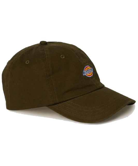 dickies-gorra-hardwick-color-verde-la clásica forma de una gorra de béisbol-Clásico diseño de 6 paneles-100% Algodón