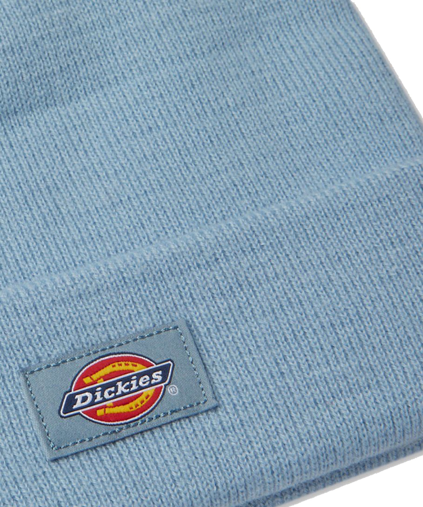 dickies-gorro color-azul-100 por cien acrilico-logo dickies en la parte frontal.