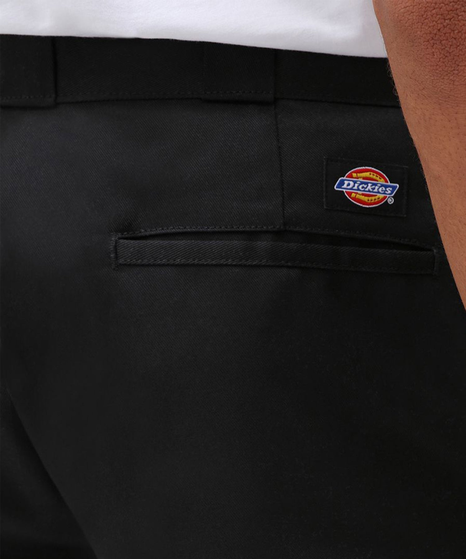 Genuine Dickies - Pantalón de frente plano para hombre (negro, 40x30),  Negro 