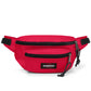 eastpak-doggy bag riñonera amplia de color rojo-dos bolsillos delanteros y uno trasero-calidad y durabilidad eastpak