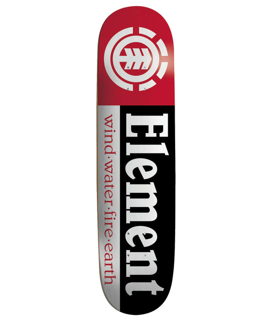 element-tabla-section 7.75"-colores negro-rojo 7 laminas arce-calidad pro element-100% madera arce-lija gratis.