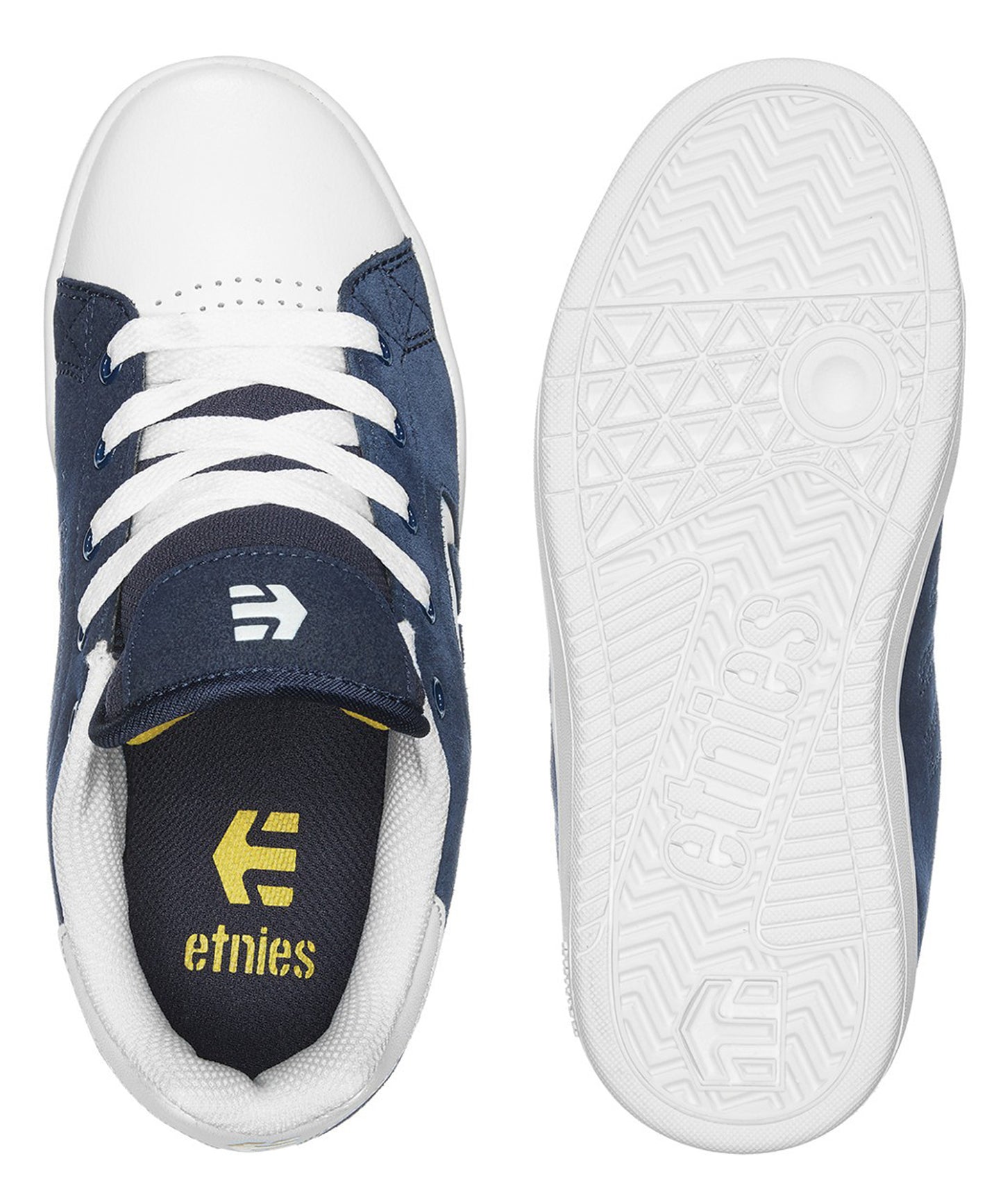 etnies-kids-calli-cut-navy-zapatillas para niños/as-color-azul-dura y resistente-perfecta para la práctica del skate-ante- sintético