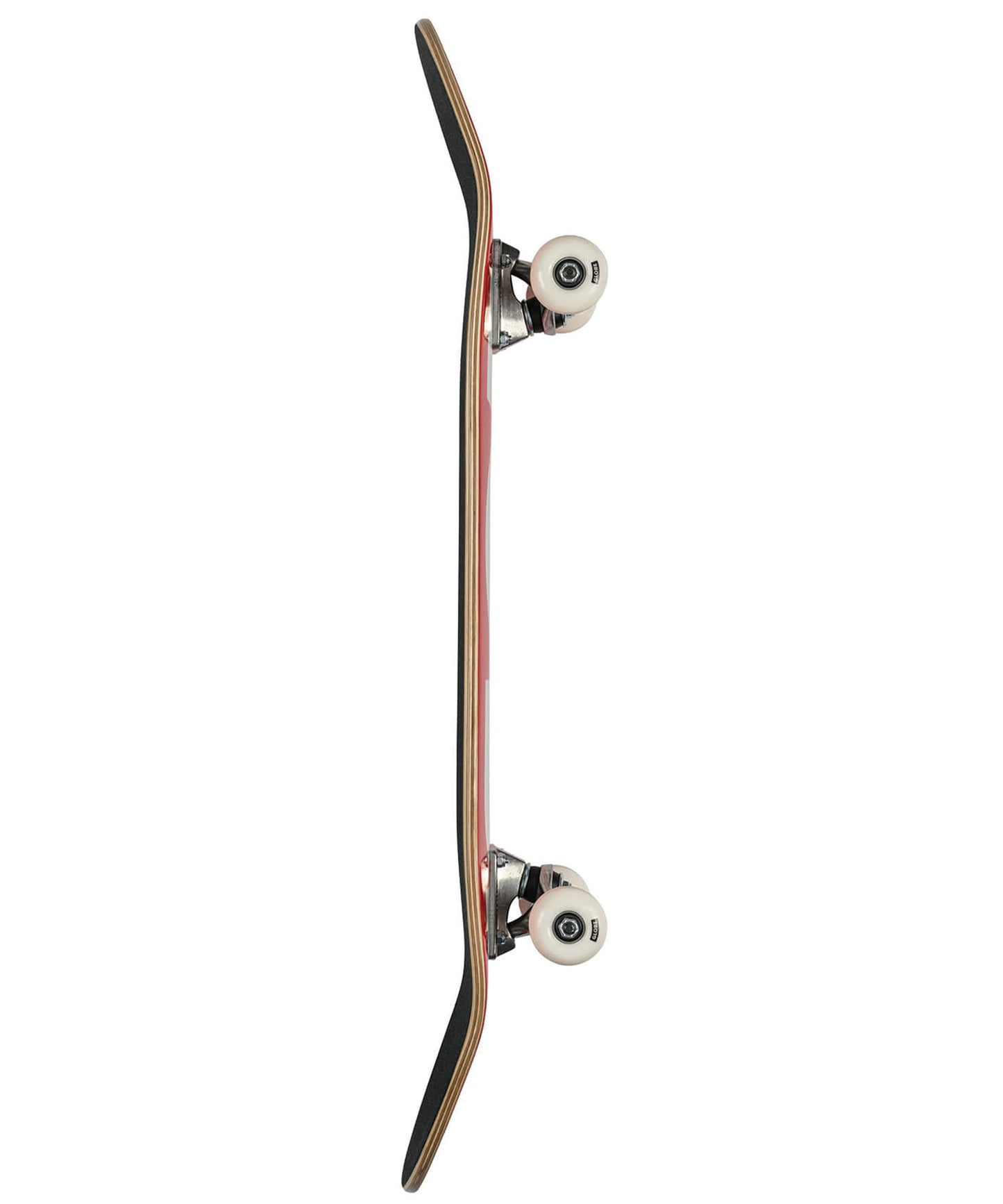 globe skate completo-fubar-red-white-7 láminas de arce-epoxi-cóncavo suave-a punto para patinar-ejes tensor-ruedas 52mm-99a